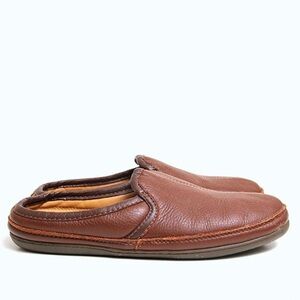 L.L.Bean Men's Elkhide Slippers Size 10 Medium